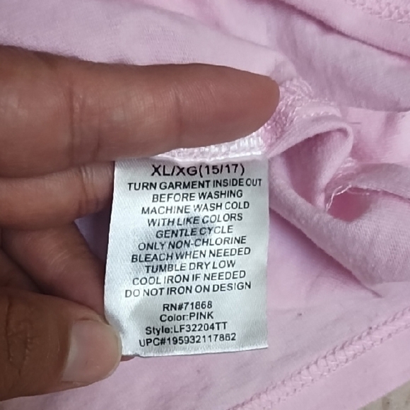 Warner Bros. Pink Tweety Wild Flower Crop Top - Picture 3 of 5